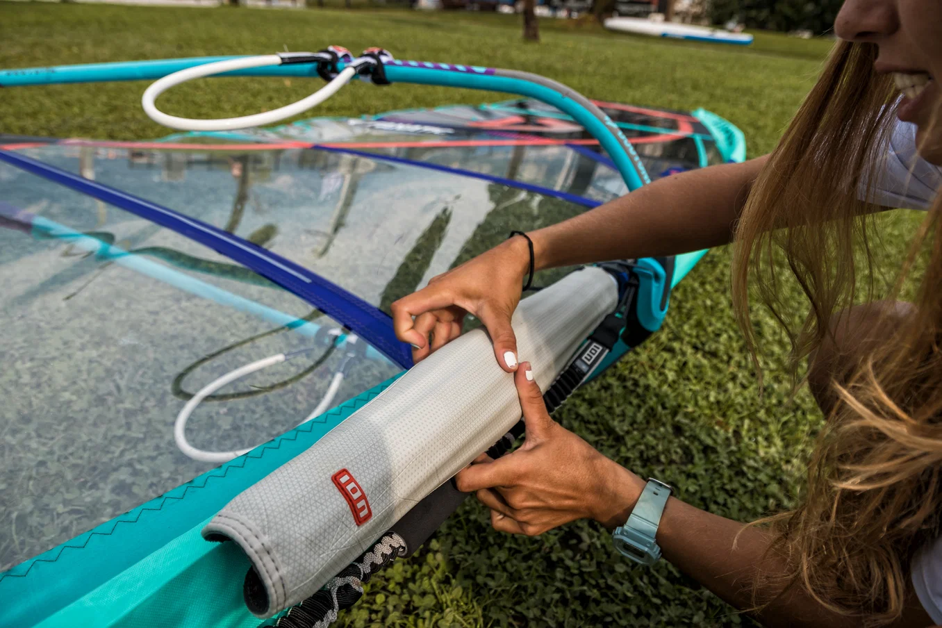ION Protezione Albero e Tavola Grigio Windsurf 2