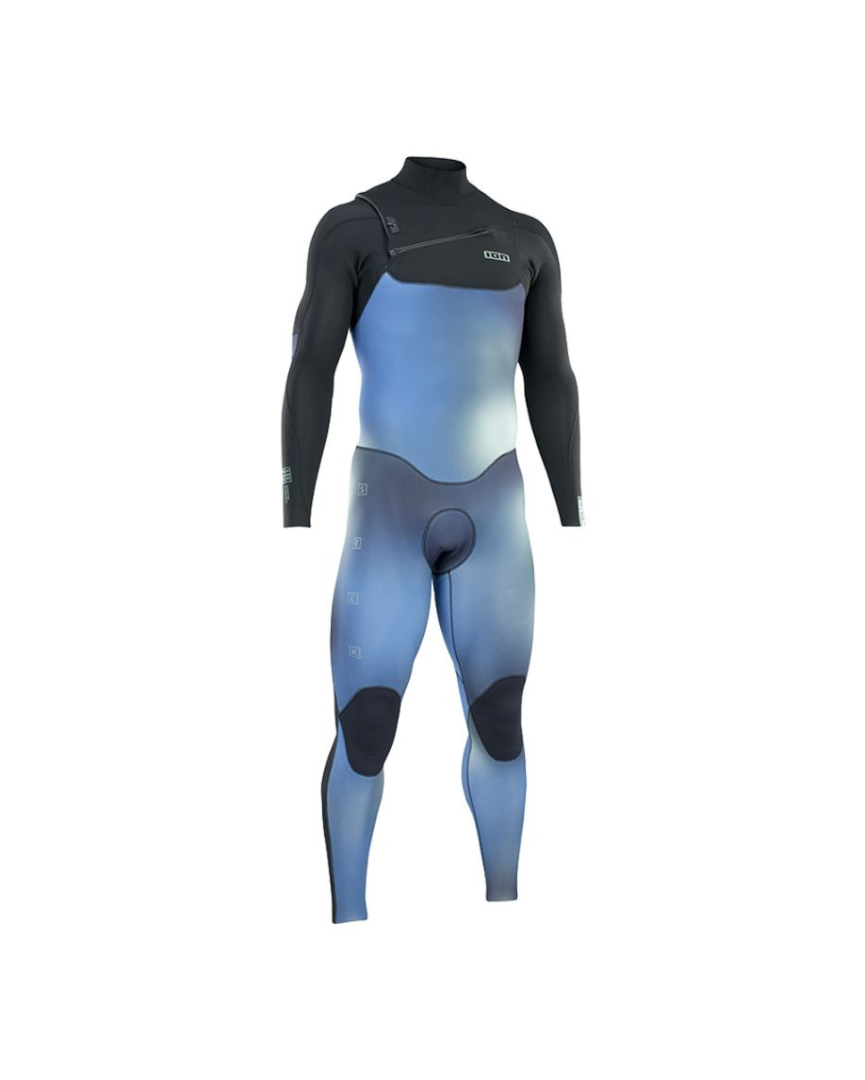 ION Muta Intera Bifoderata Seek Core 5/4 Zip Frontale Blu Nero