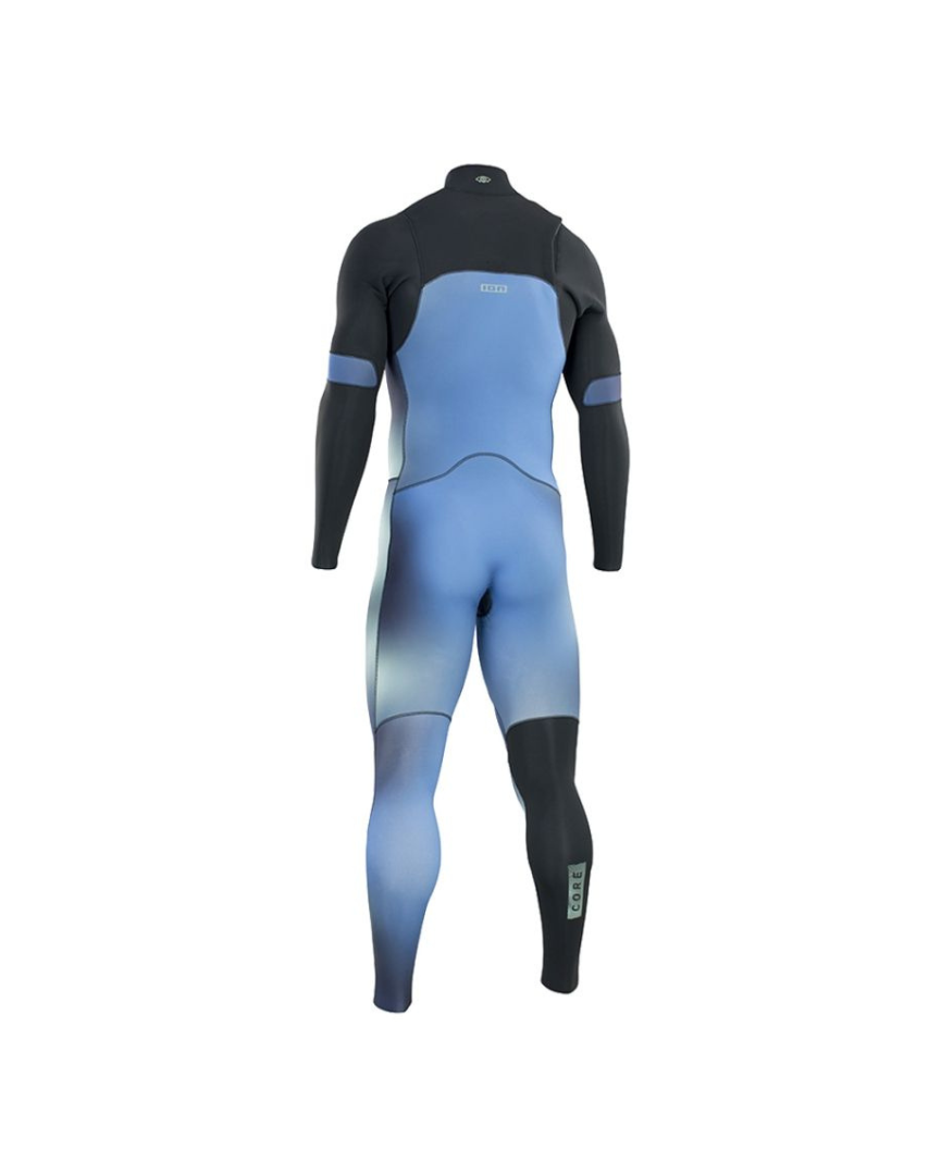 ION Muta Intera Bifoderata Seek Core 5/4 Zip Frontale Blu Nero 2