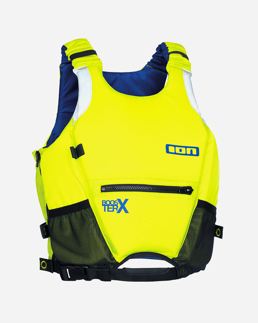ION Giubbotto Salvagente Booster X Zip Laterale Lime