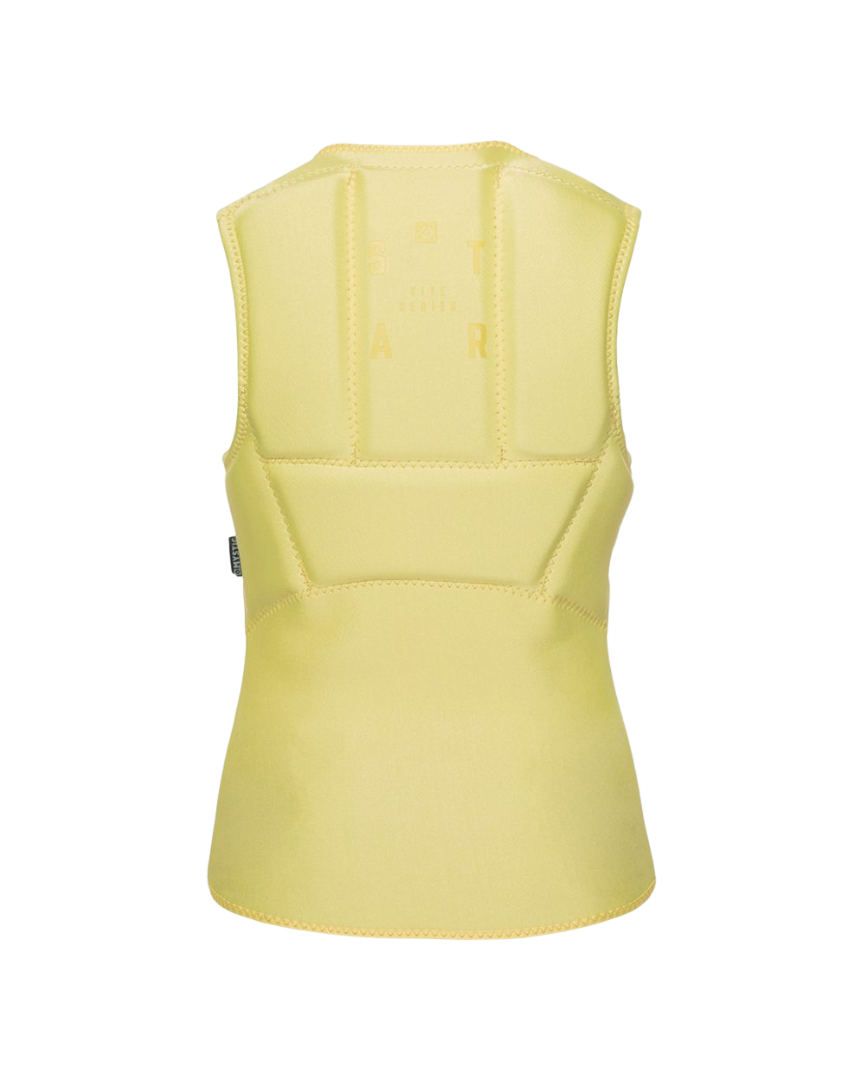 Mystic Impact Star Zip Frontale Donna Giallo 2