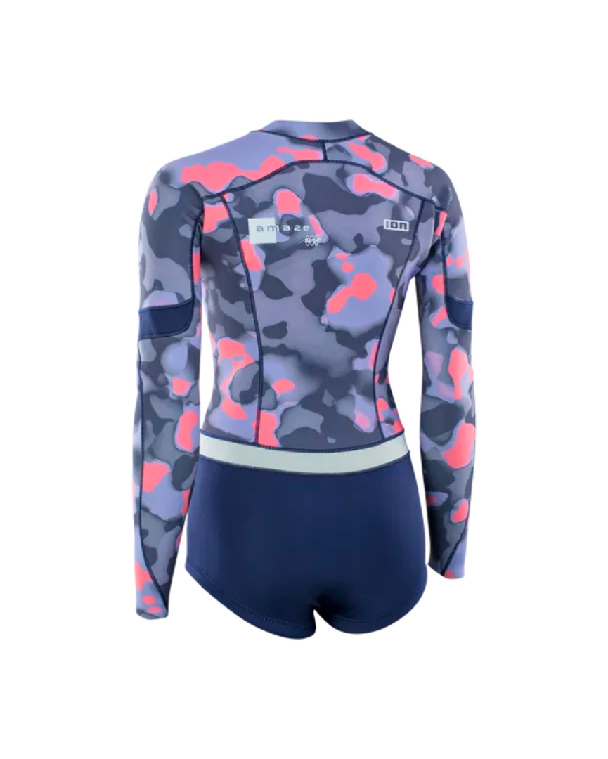 ION Muta Bifoderata Shorty Amaze 1,5 Manica Lunga Zip Frontale 2