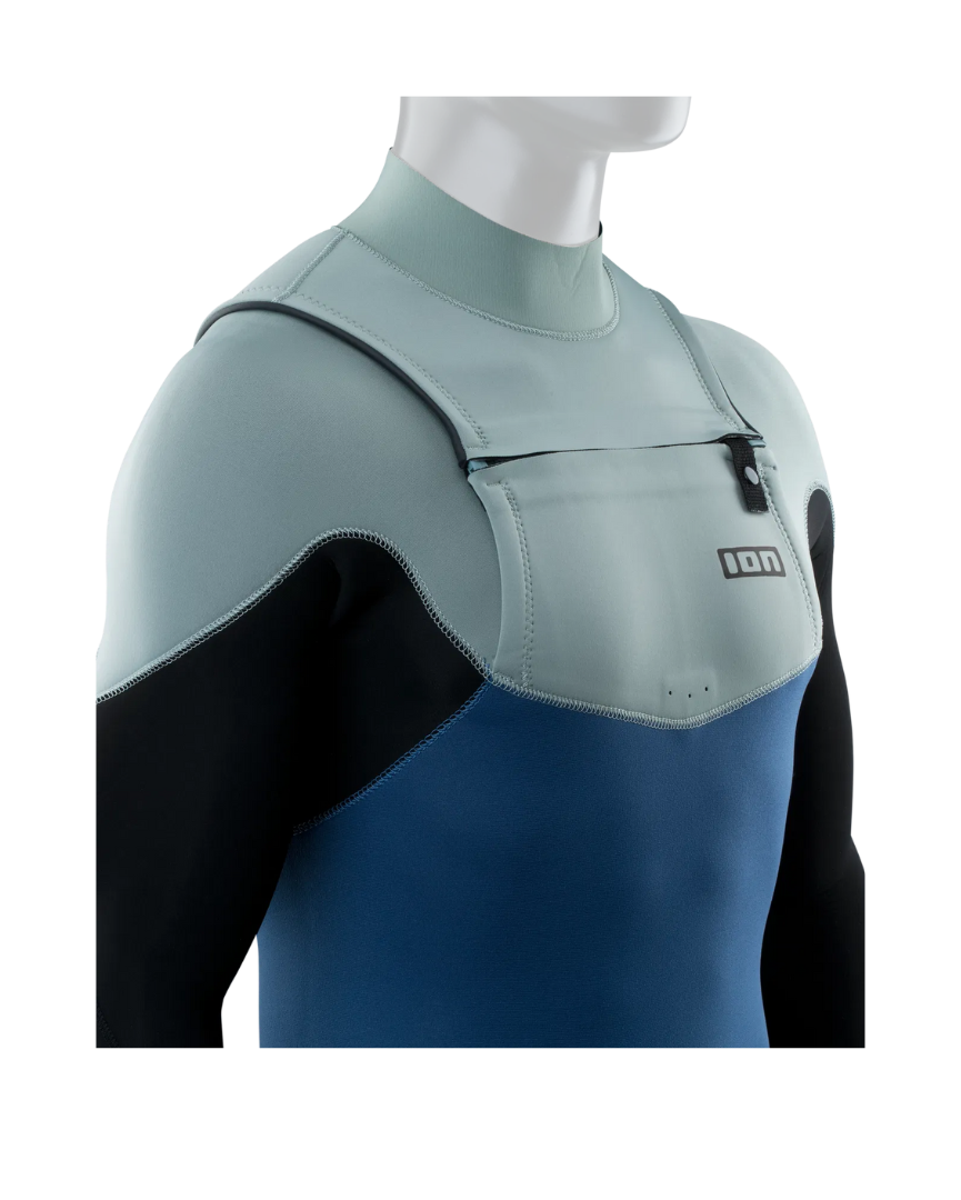 ION Muta Intera Bifoderata Element 3/2 Zip Frontale Blu 3