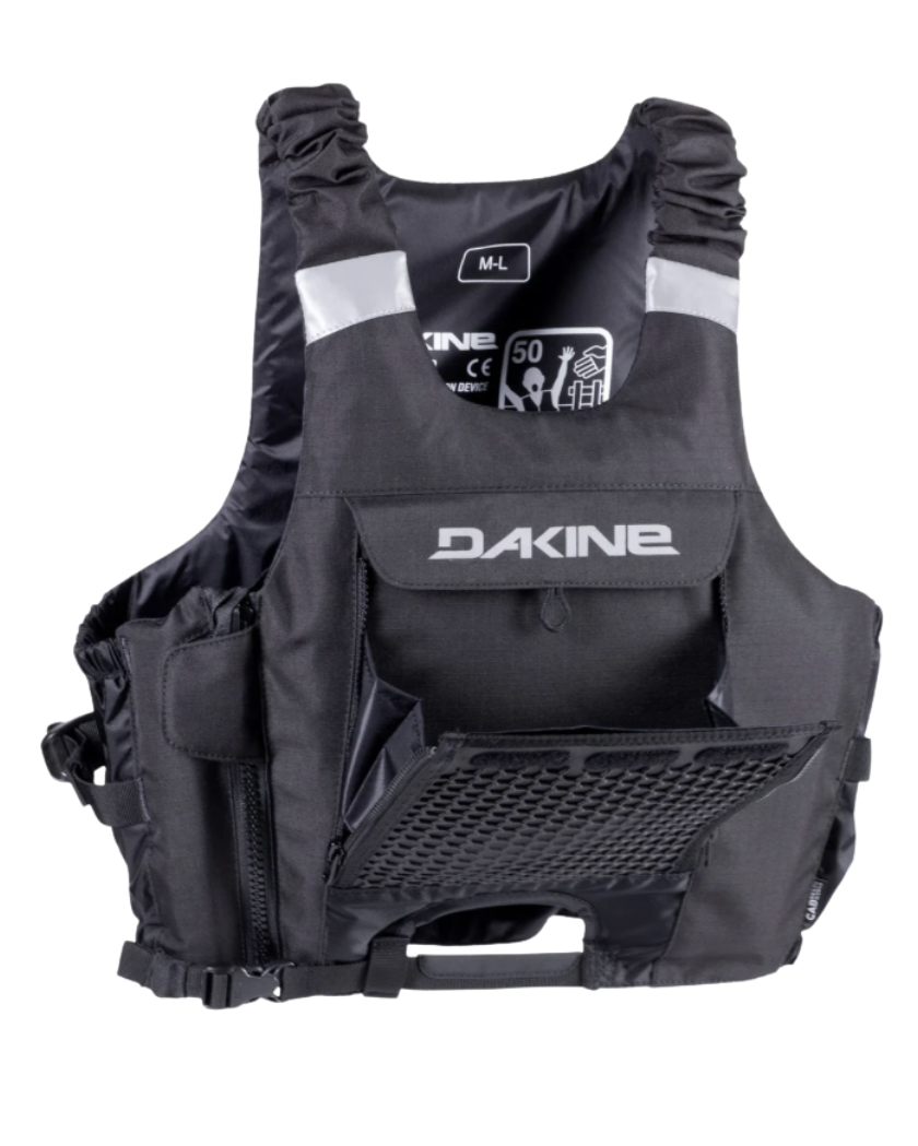 Da Kine Giubbotto Salvagente Seeker DLX Delux adatto a Trapezio fascia e seduta Nero