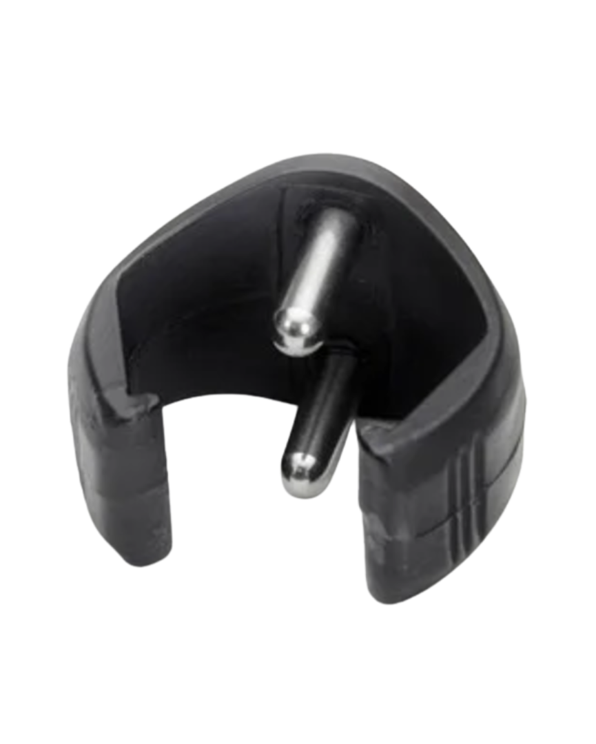 Clip doppio PIN 20mm ricambio per Boma Wave  Freeride Windsurf nero 1pz