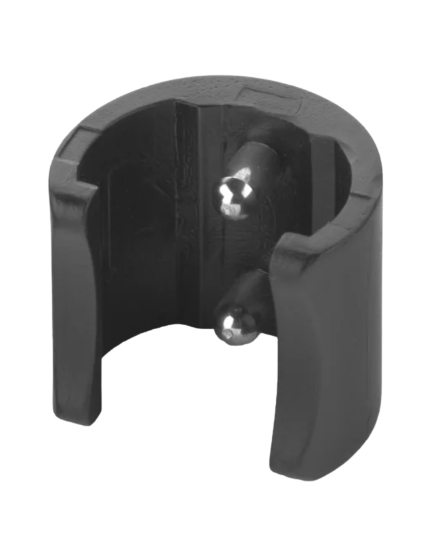 UniverSails Clip doppio PIN 20mm ricambio per Boma Windsurf nero 1pz