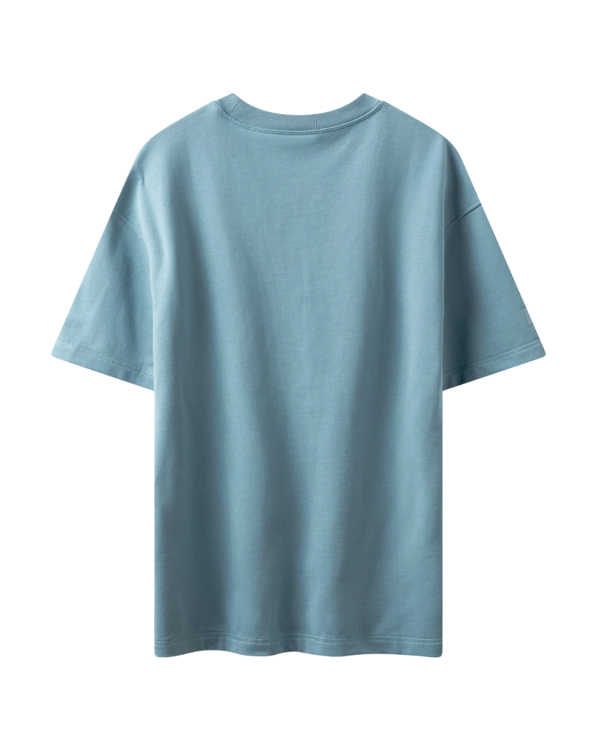 Duotone T-shirt Sweat Tide Manica Corta Unisex Azzurro 6
