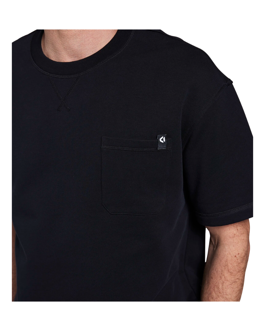 Duotone T-shirt Sweat Tide Manica Corta Unisex Nero 3