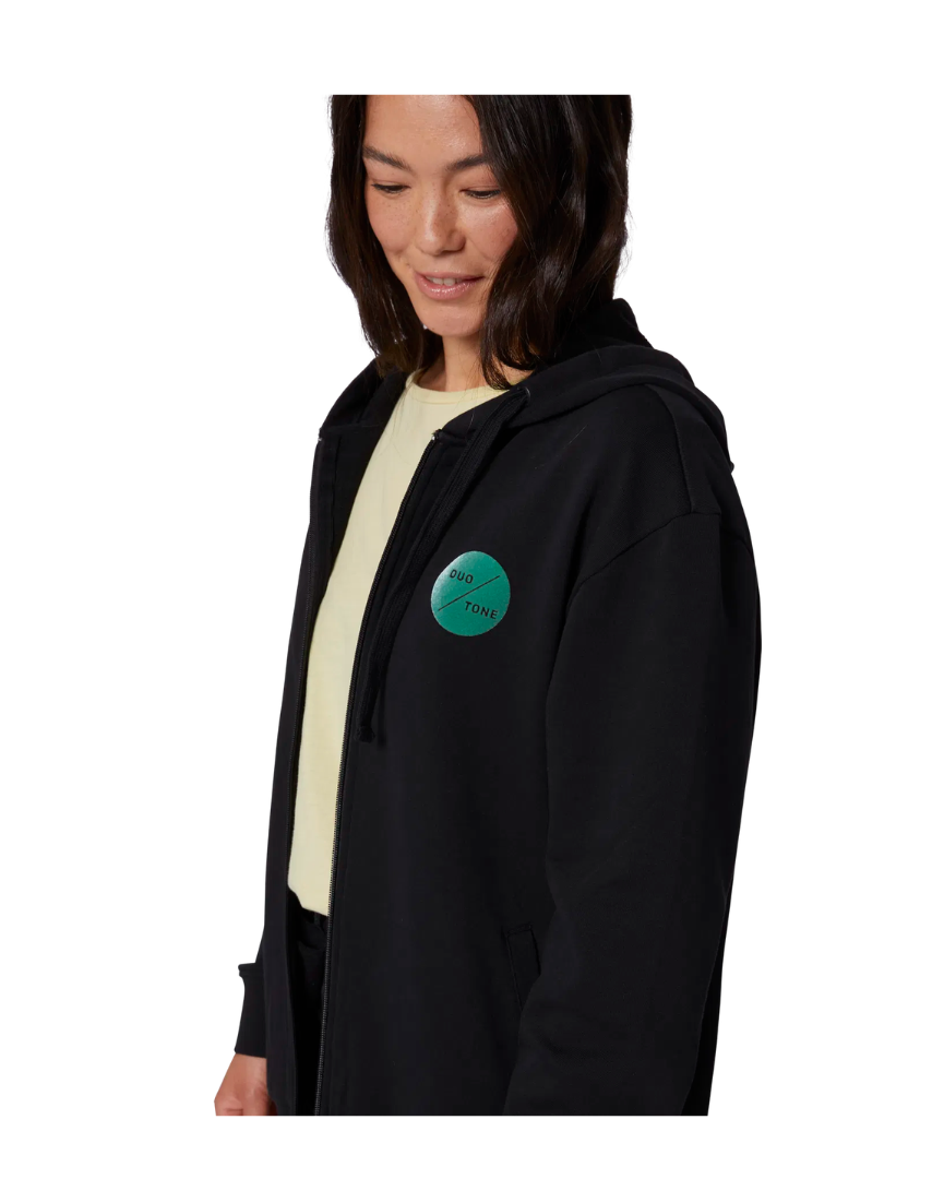 Duotone Felpa con Zip e Cappuccio Donna 6