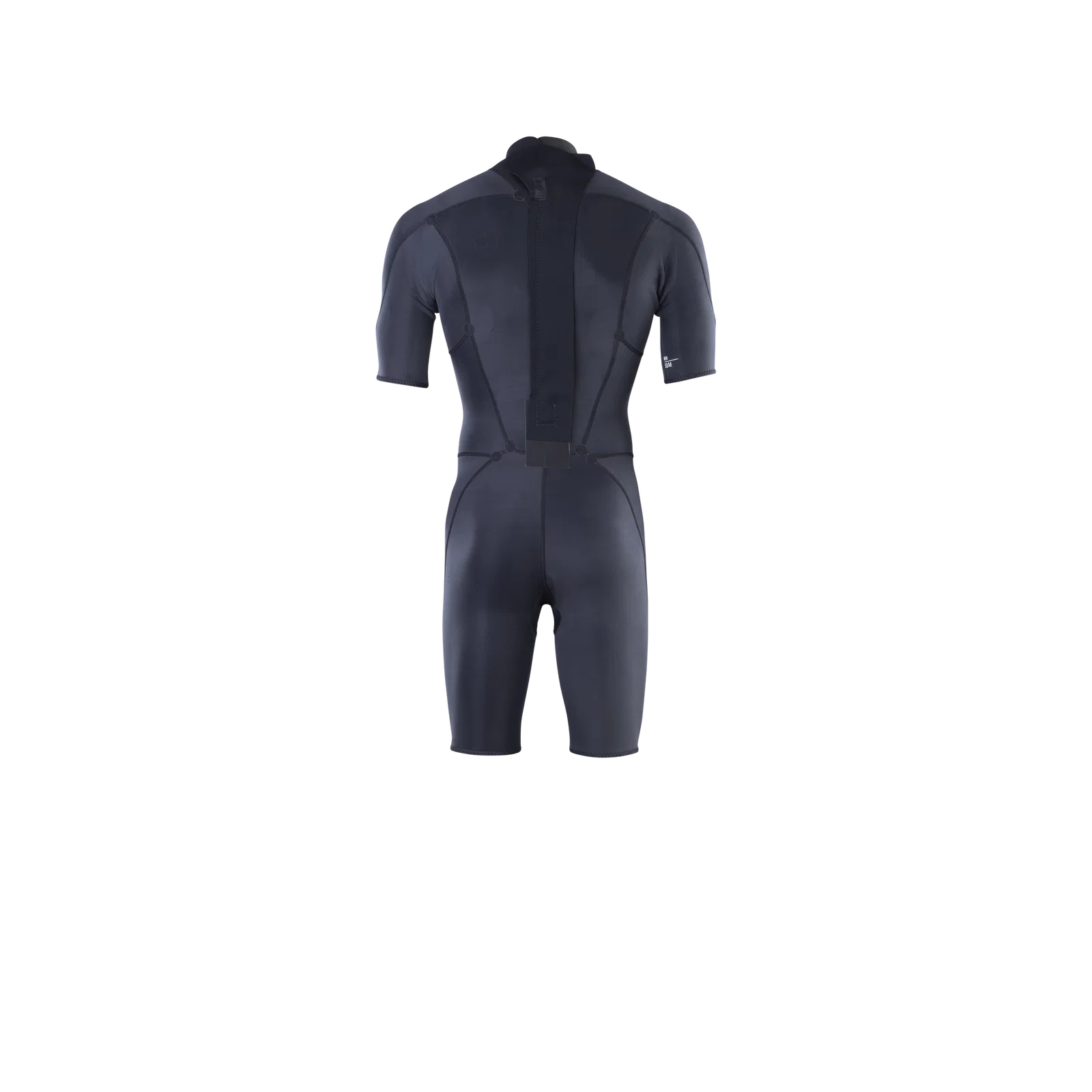 ION Muta Shorty Manica e Gamba Corta 2/2 Static Zip Posteriore Nero 5