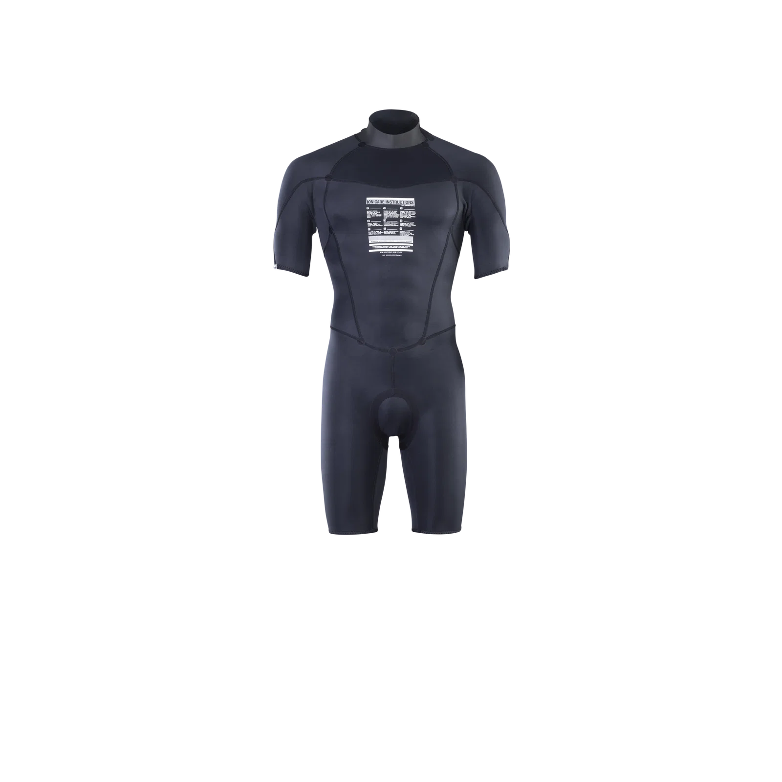 ION Muta Shorty Manica e Gamba Corta 2/2 Static Zip Posteriore Nero 4