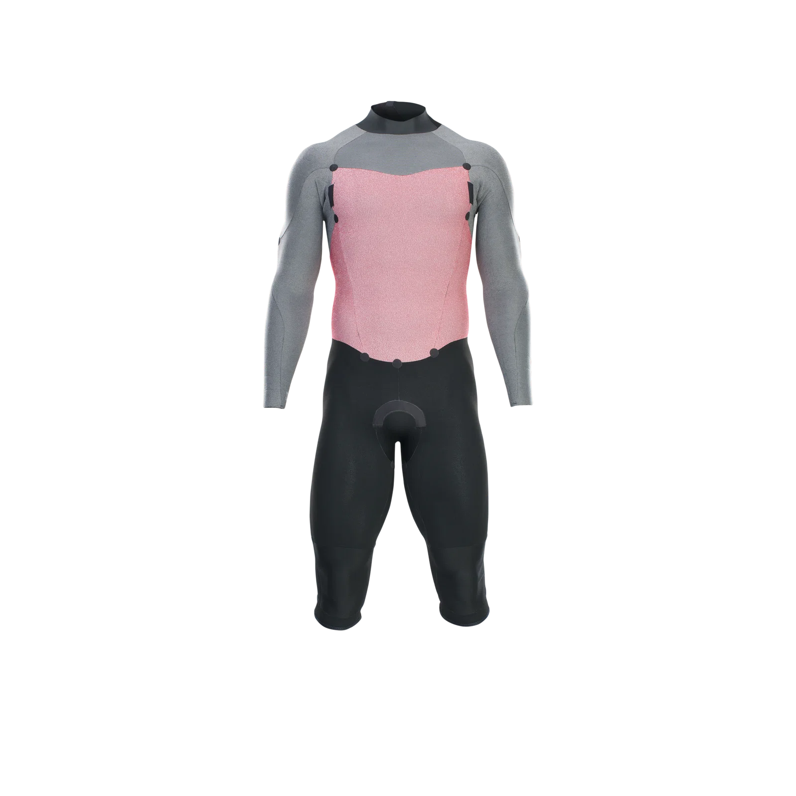 ION Muta Bifoderata Shorty Element 4/3 OverKnee Zip Posteriore Nero 4