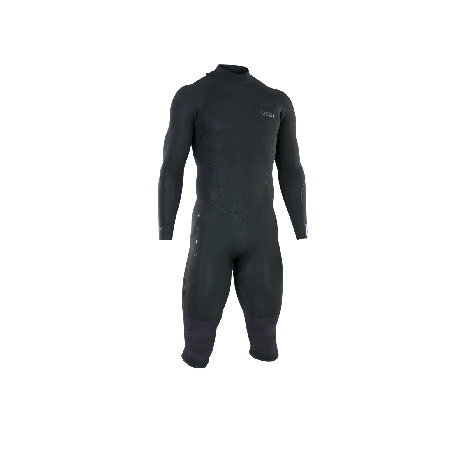 ION Muta Bifoderata Shorty Element 4/3 OverKnee Zip Posteriore Nero