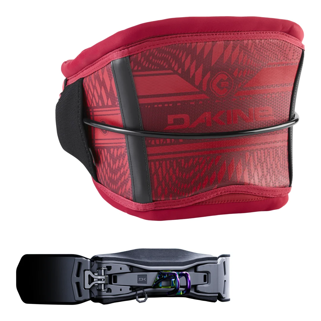 C-2 Harness - L Deepcrimson w/ Connect Spreader Bar Kite 10"