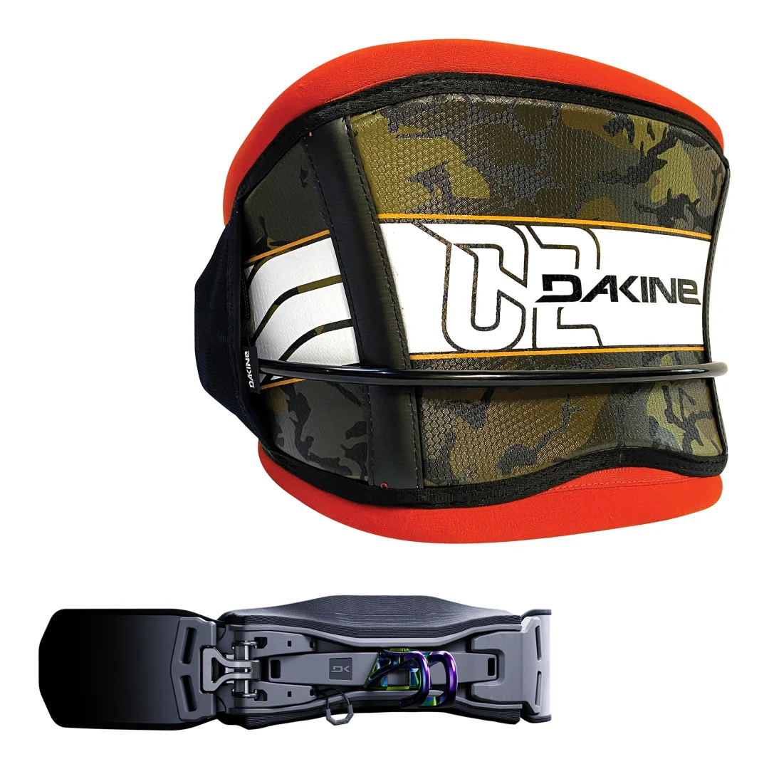 C-2 Harness - S Sunflare Camo w/ Connect Spreader Bar Kite 8"
